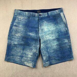 Ralph Lauren Polo Mens All Day Beach Shorts 36 Blue Water Color Swim 9" Stretch